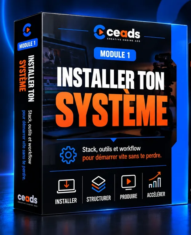 Mockup du module : Installer ton système de production