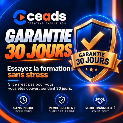 Visuel garantie 30 jours CEADS